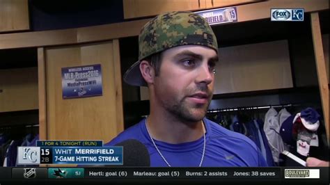 Whit Merrifield Says He Has Plenty Of Experience With The Hit And Run