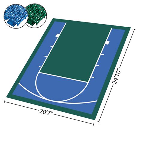 Installing and deciding to diy a backyard basketball court will be challenging. Small Court DIY Backyard Basketball System - Sam's Club in ...