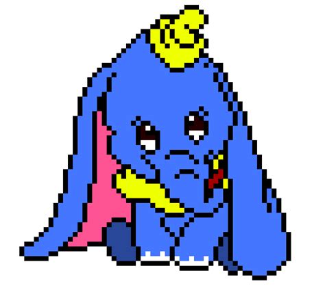 Dumbo Pixel Art Pixel Art Maker