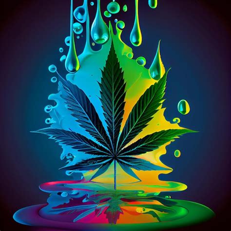 Psychedelic Weed Images Free Download On Freepik