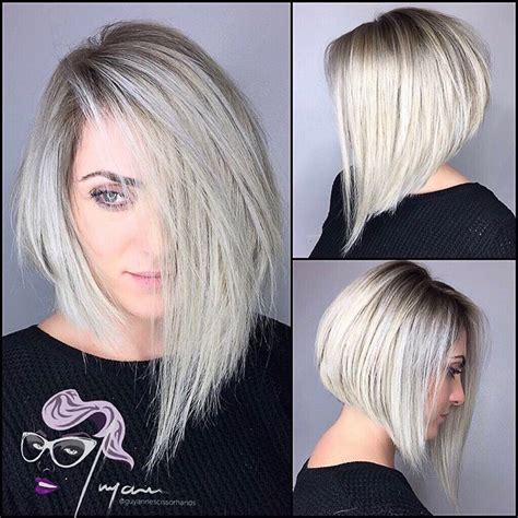 Asymmetrical A Line Bob Haircut By Guyannescissorhands 98 Likes