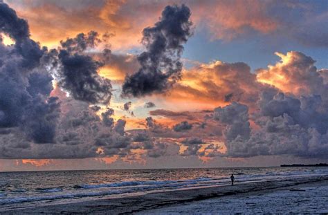 Beach Walk Florida Seascape Photograph By Hh Photography Of Florida