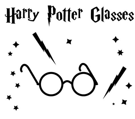 Harry Potter Glasses Svg Free Harry Potter Glasses Svg Download Svg Art