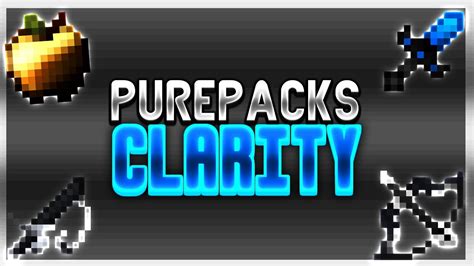 Minecraft Pvp Texture Pack Release Purepacks Clarity Mashup Pack 16x