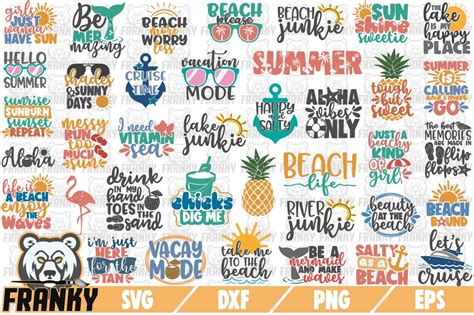Download Summer SVG Bundle - 38 Designs - Cut files (575416) | Cut Files | Design Bundles