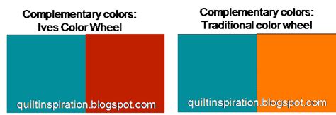 Quilt Inspiration The Color Series Complementary Colors Cool Tools