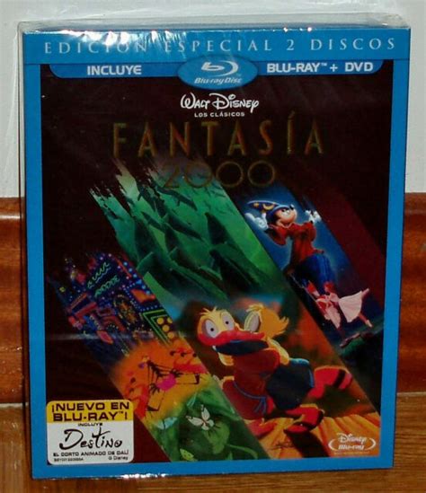 Fantasia 2000 Classic Disney Nº 38 Blu Ray Dvd Slipcover R2 For Sale