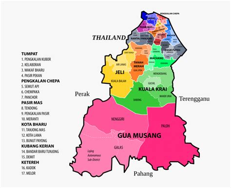 Transparent Peta Png Kelantan Map Png Png Download Kindpng
