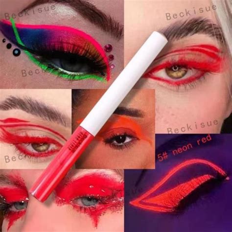 8 Colors Water Liquid Eyeliner Neon Red China Full Size In 2021