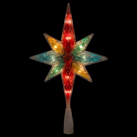 Northlight 1075 Multi Colored Faceted Star Of Bethlehem Christmas Tree