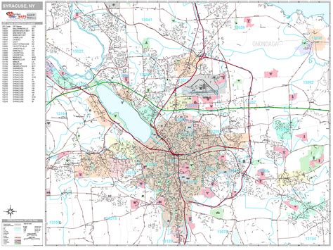 Map Of New York State Syracuse - United States Map