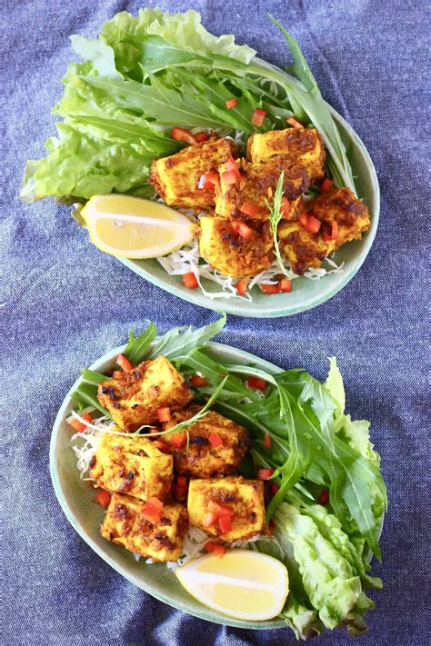 Vegan Tandoori Tofu Gf Tofu Recipes Tofu Recipes Vegan Recipes