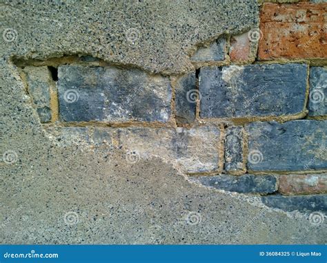 Weathering Of Exposed Brick Walls Stock Image Image Of Irregular