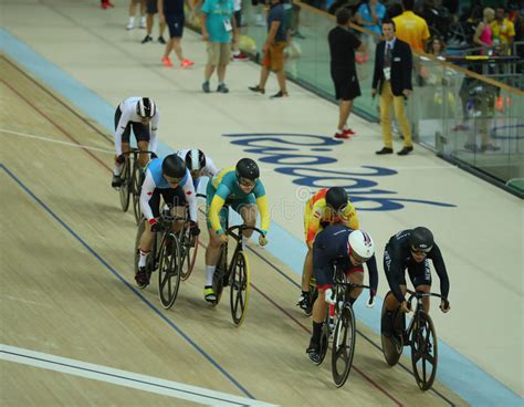 The women's event was added for the 2012 summer olympics in london. Cyclists In Action During Rio 2016 Olympics Women`s Keirin ...
