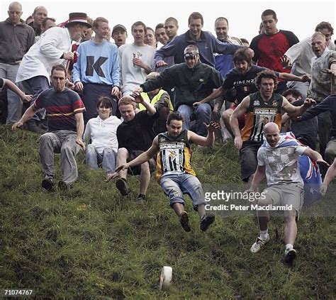 Gloucester Cheese Rolling Photos And Premium High Res Pictures Getty