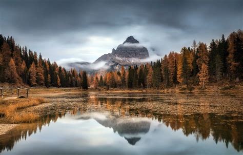 Lago Antorno Dolomites Italy Wallpapers Wallpaper Cave