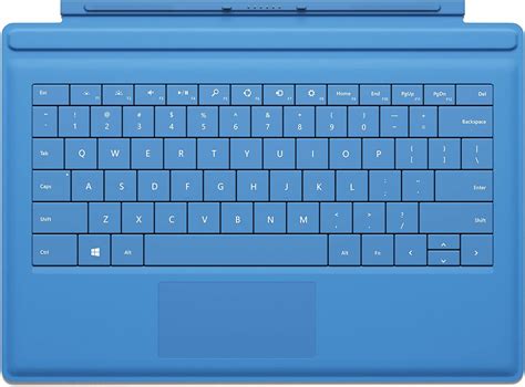 Microsoft Surface Type Cover 2 Qwerty Keyboard With Illuminated Keys