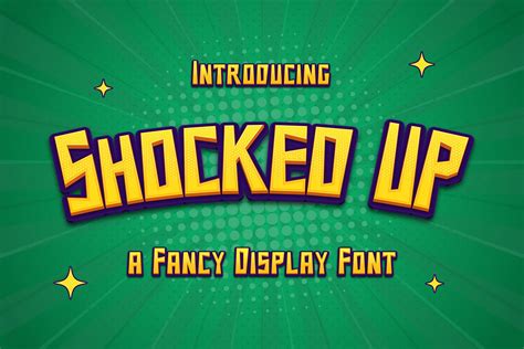 Shocked Up Font Free And Premium Download