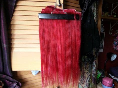 But for the crafty out there, or anyone in fact, not unlike standard human hair, you can just dye them to your preferred shade. How to Dye Hair Extensions - YouTube