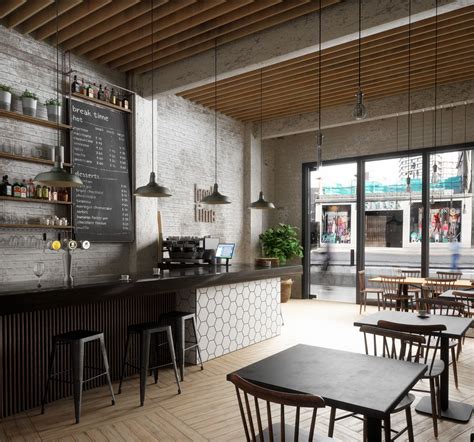 Design For A Coffee Shop In London Rustic Coffee Shop Shop Interiors Cafe Interior Design