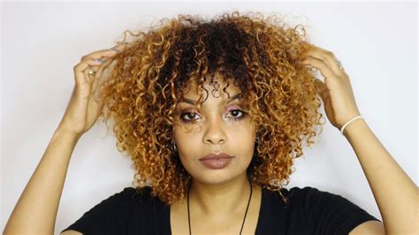 How I Curl My Natural Hair Habesha Very Easy Ethiopian Youtube