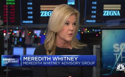 Meredith Whitney Blames Sports Betting For Men Not Having Sex