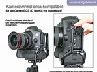 Kamerawinkel arca-kompatibel für Canon 5DMarkIII mit Batteriegriff ...