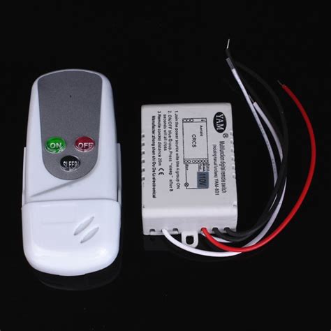 What are the shipping options for light switches? AC110V Wireless 1 Channel ON/OFF Light Lamp Remote Control ...