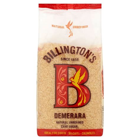 Buy Billingtons Demerara Sugar Natural Unrefined Cane Sugar 500g