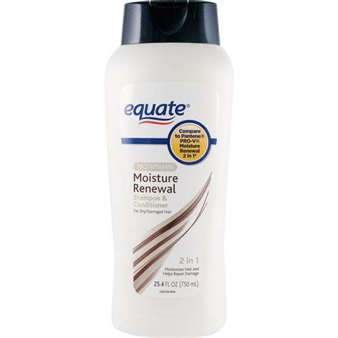 Equate Shampoo And Conditioner Pro Vitamin Moisture Renewal 254 Fl Oz