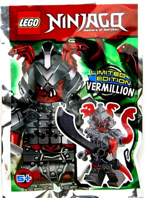 Lego 891726 Ninjago Vermillion Warrior Foil Pack