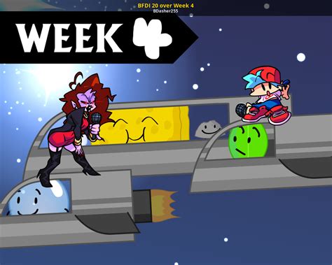 Bfdi Space Over Week 4 Friday Night Funkin Mods