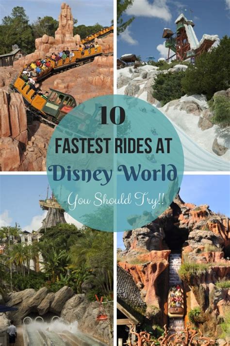 Fastest Rides At Walt Disney World This Ole Mom