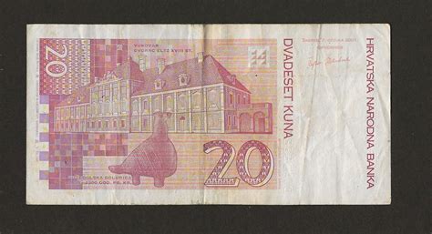 Kroatien 20 Kuna 2001 Alte Banknote Hrvtska Kaufen Auf Ricardo
