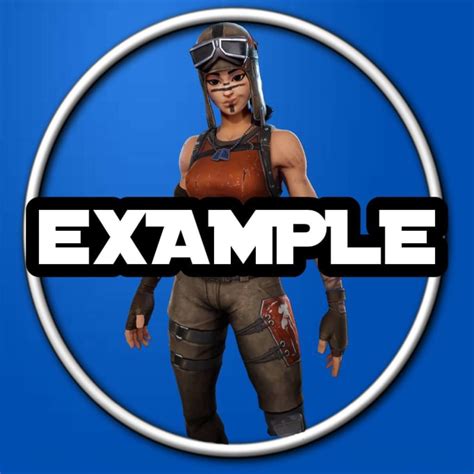 Make You A Fortnite Profile Pic With Your Name By Lukekinggood Fiverr