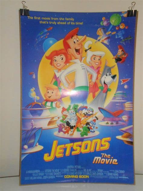 Jetsons The Movie 1990 Double Sided Original Movie Poster 27x40 22