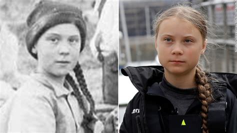 Greta Thunberg Tiene Una Doppelganger Doble Del Siglo Xix Por Lo