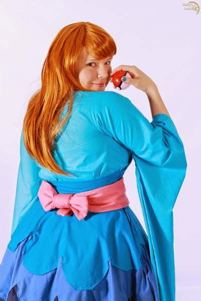 cosplaying niffer furisode girl lienna pokemon trainer photographs