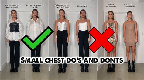Dos And Donts For Flat Chests Youtube