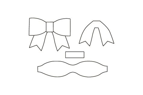 Hair Bow Template Svg Cut File By Creative Fabrica Crafts Creative 935