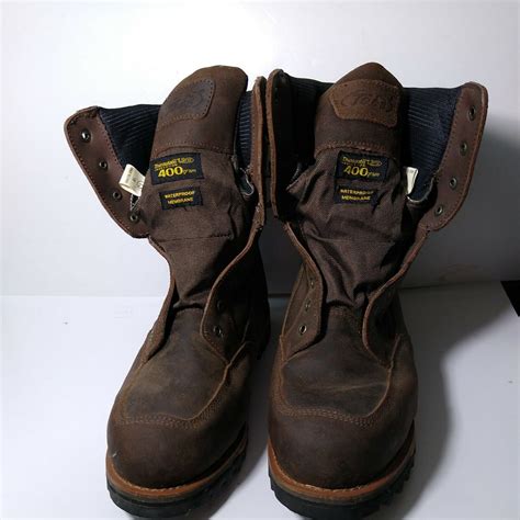 Tecs Mens Cordura Waterproof 400 Leather Boot Si Gem