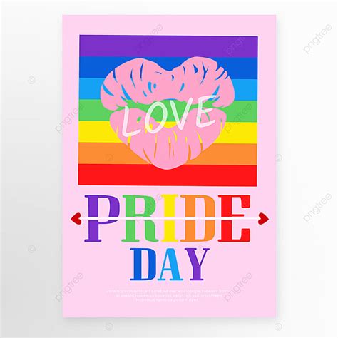 pride day color rainbow pride template download on pngtree