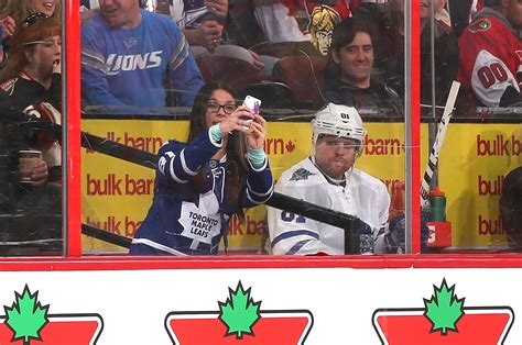 Maple Leafs Fan Takes Amazing Penalty Box Selfie With Phil Kessel