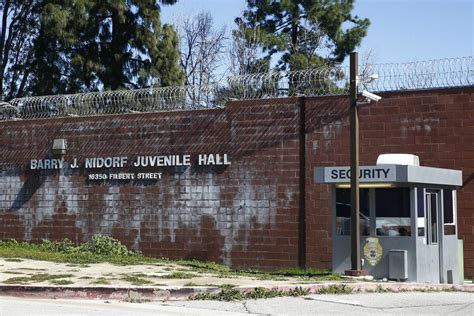 Critics Blast Plan To Relocate Youths From La Juvenile Hall Los