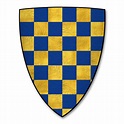 K-017-Coat of Arms-WARENNE-John de Warenne, Earl of Surrey ("Johans, li ...