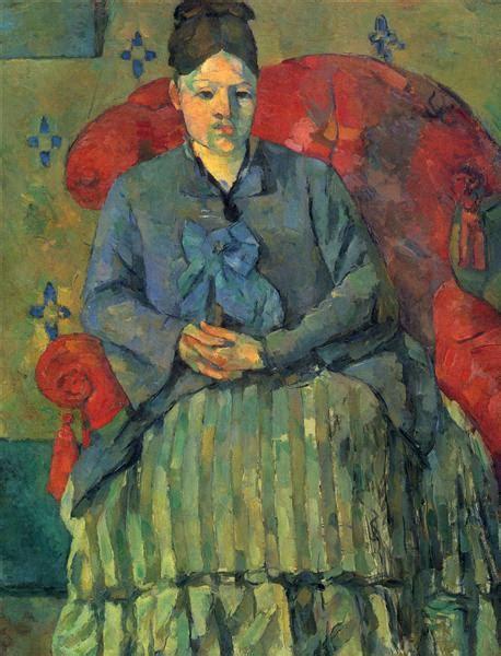 Portrait Of Madame Cezanne 1878 Paul Cezanne