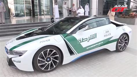 Dubai Police Adds Bmw I8 To Its Fleet