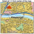 Pittsburgh Pennsylvania Street Map 4261000