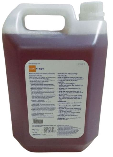 Taski R1 Super Bathroom Cleaners Packaging Size 5l At Rs 1183can In