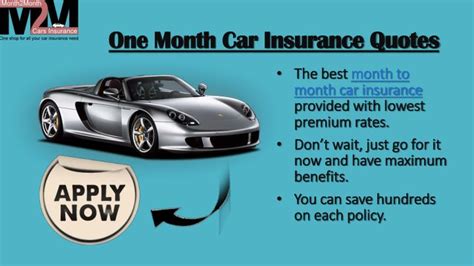 Although car insurance regulations vary from state to state in the, all states require you to have some type of liability coverage if you drive an. PPT - Month To Month Car Insurance Companies PowerPoint Presentation - ID:7112333